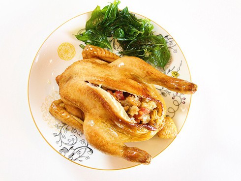 Gà nhồi xôi ngon thôi rồi! - ảnh 2