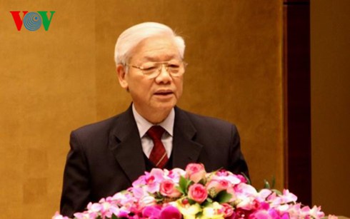 Triển khai công tác bầu cử Quốc hội khóa 14 và đại biểu HĐND các cấp 2016-2021 - ảnh 1