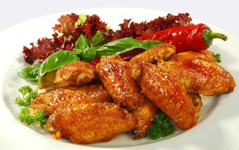 Cánh gà nhồi thịt chiên bơ - ảnh 1