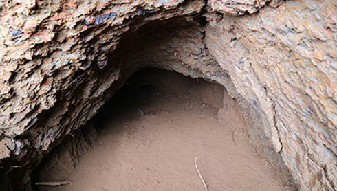 Phát lộ địa đạo từ thời chiến tranh ở Cửa Tùng - ảnh 1