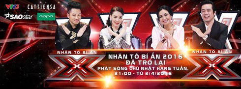 Lịch phát sóng Nhân tố bí ẩn The X-factor mùa 2 - 2016 trên VTV - ảnh 1