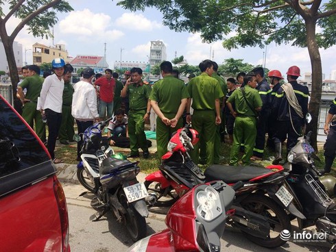 Cứu cháu chấp chới dưới kênh Tàu Hủ, 2 ông cháu chết đuối - ảnh 1