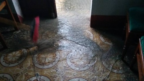 Bão số 1 đổ bộ đất liền: Hà Nội cây cối đổ đầy đường, Bắc bộ mưa to gió lớn - ảnh 16