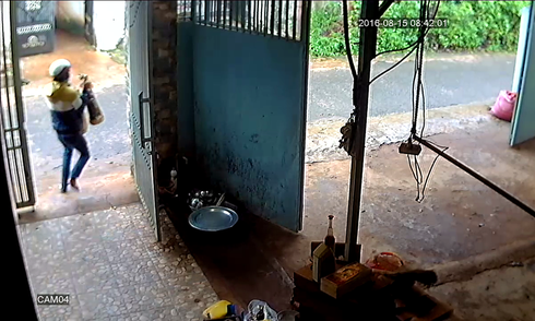 Gia Lai: Trộm tượng gỗ giữa ban ngày - ảnh 1