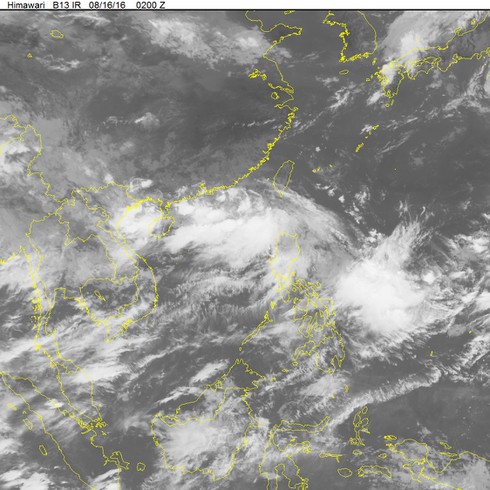 Tin áp thấp nhiệt đới trên Biển Đông 16/8 và dự báo thời tiết Hà Nội 10 ngày tới - ảnh 1