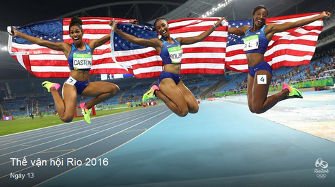 Cập nhật Bảng tổng sắp huy chương Thế vận hội Olympics Rio 2016 ngày 18/8 - ảnh 1