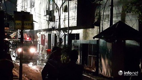 Cháy quán karaoke phố Trần Thái Tông: Đã có 13 người tử vong - ảnh 3