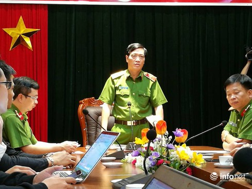 Họp báo thông tin về vụ cháy quán Karaoke 68 Trần Thái Tông - ảnh 1