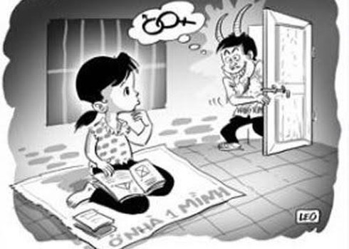 Vĩnh Long: Cha dượng xâm hại con gái của