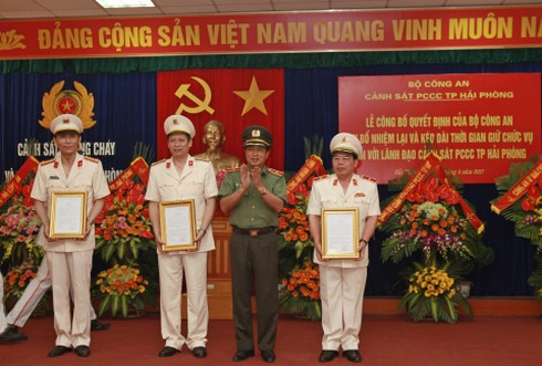 Bổ nhiệm nhân sự Bộ Công an, VKSNDTC - ảnh 1