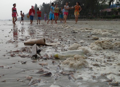 Nghỉ lễ, phát hoảng với rác thải ngập tràn bãi biển Trà Cổ - ảnh 7