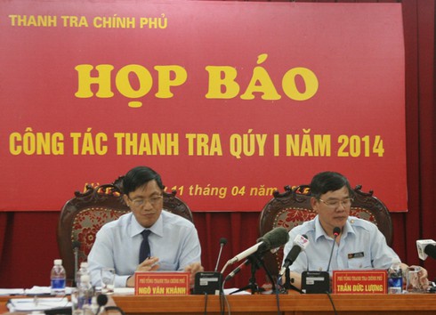 Thanh tra Chính phủ: