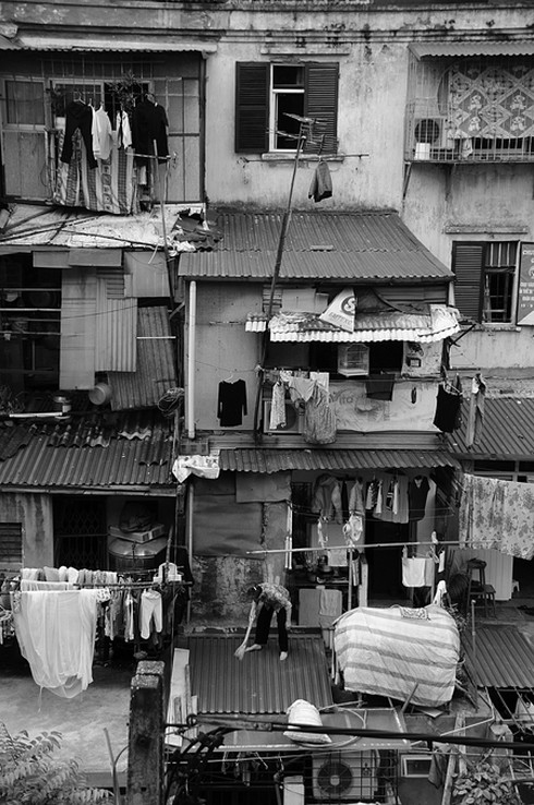 Sống trong chung cư đặc biệt 1,5 mét giữa Hà Nội - ảnh 1