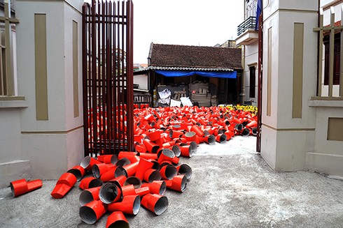 Làng vàng mã Đông Hồ vào mùa - ảnh 2