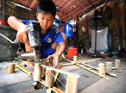 Làng vàng mã Đông Hồ vào mùa - ảnh 6