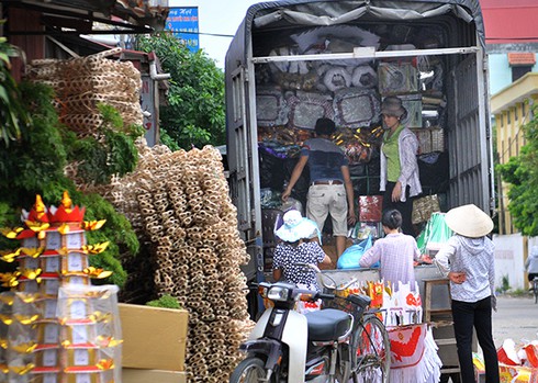 Làng vàng mã Đông Hồ vào mùa - ảnh 9