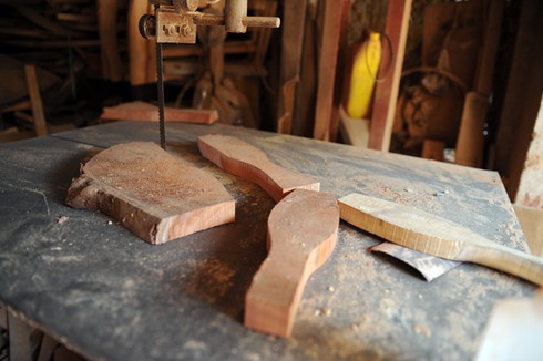 Nhộn nhịp làng làm khuôn bánh Trung Thu truyền thống của Hà Nội - ảnh 3