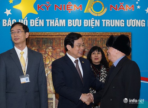 Ngành Bưu điện kỉ niệm 70 năm Bác Hồ thăm Bưu điện Trung ương Bờ Hồ - ảnh 2