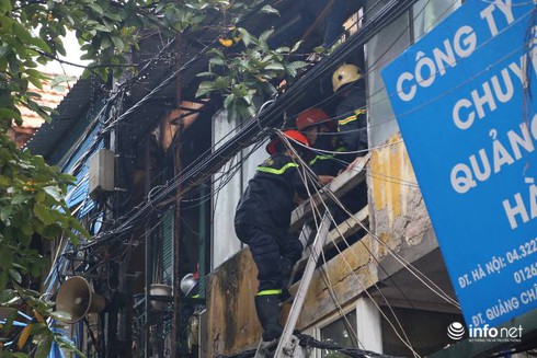 Liên tục cháy nhà dân tại Hà Nội - ảnh 1