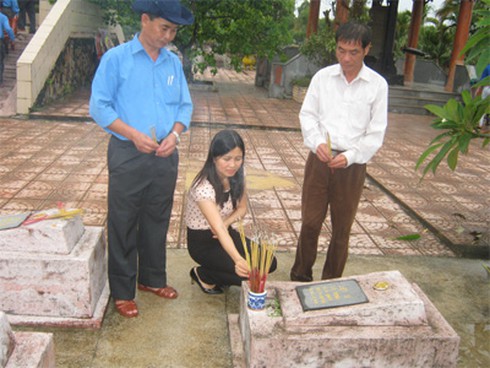 Có một Liệt sĩ người Nhật ở Nghĩa trang Ba Dốc-Đồng Hới - ảnh 1