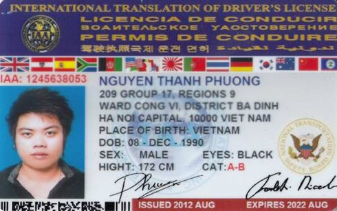 Chuyển đổi bằng lái xe quốc tế: Cẩn thận