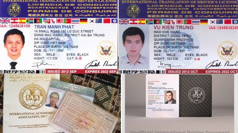 Chuyển đổi bằng lái xe quốc tế: Cẩn thận