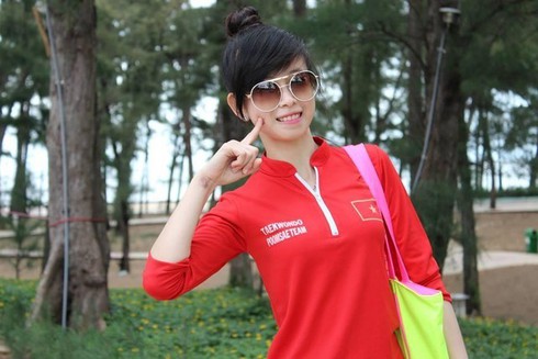 Vẻ đẹp của nữ võ sĩ Việt khiến giới trẻ 'chao đảo' - ảnh 8