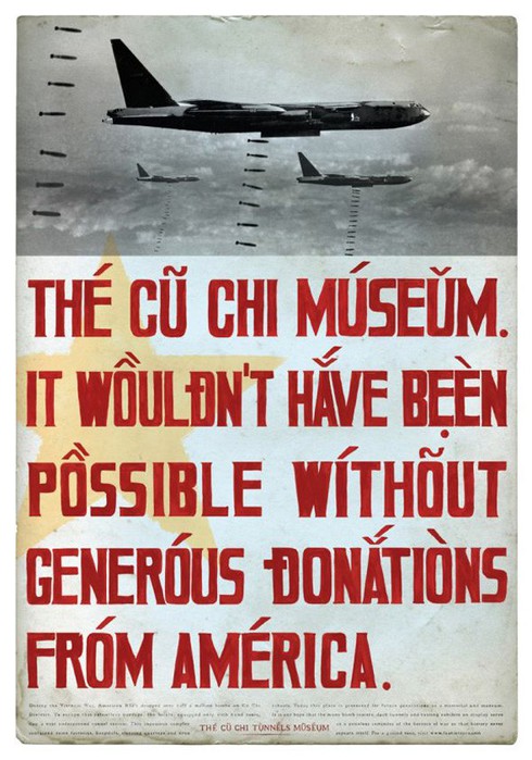 Quảng cáo Bảo tàng Củ Chi vào danh sách hài hước nhất thế giới - ảnh 7