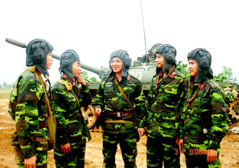 Hình ảnh bộ đội Tăng-Thiết giáp