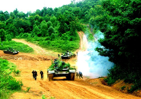 Hình ảnh bộ đội Tăng-Thiết giáp
