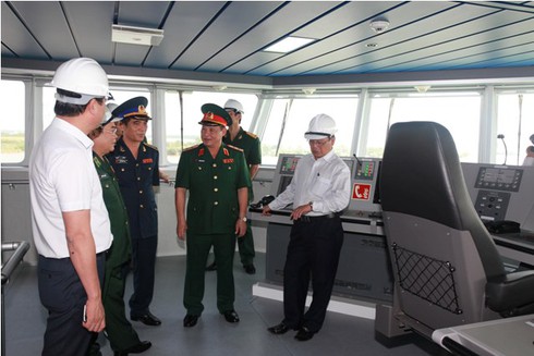Cận cảnh phòng điều khiển hiện đại trong tàu Cảnh sát biển VN vừa nhận - ảnh 7