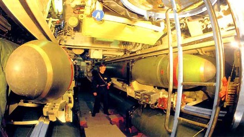 Vũ khí hạng 'siêu nặng' trên tàu ngầm Kilo 636 Hà Nội - ảnh 1
