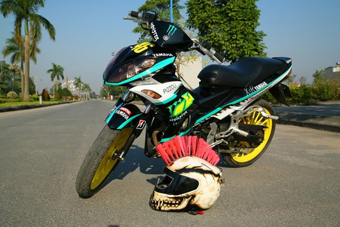 Thiếu nữ cá tính bên Exciter độ thể thao X1R tại Hải Dương - ảnh 5