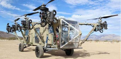 Xe tải trực thăng đầu tiên trên thế giới ra mắt - ảnh 1