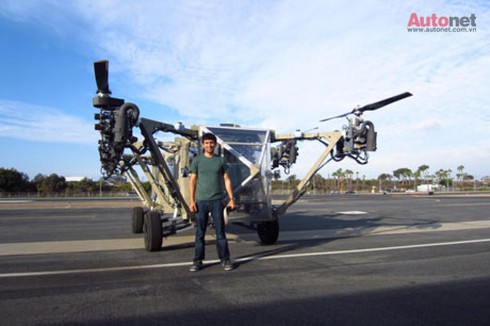 Xe tải trực thăng đầu tiên trên thế giới ra mắt - ảnh 3