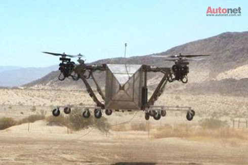 Xe tải trực thăng đầu tiên trên thế giới ra mắt - ảnh 5