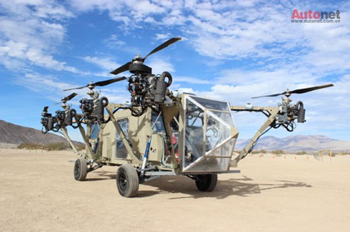 Xe tải trực thăng đầu tiên trên thế giới ra mắt - ảnh 7