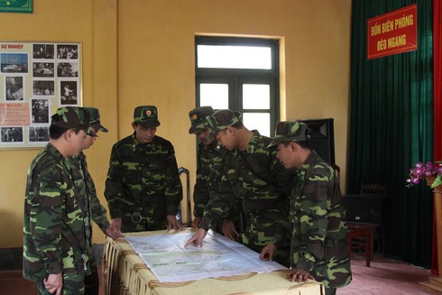 Chùm ảnh đặc biệt lính biên phòng tuần tra làm nhiệm vụ - ảnh 1