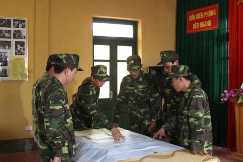 Chùm ảnh đặc biệt lính biên phòng tuần tra làm nhiệm vụ - ảnh 2