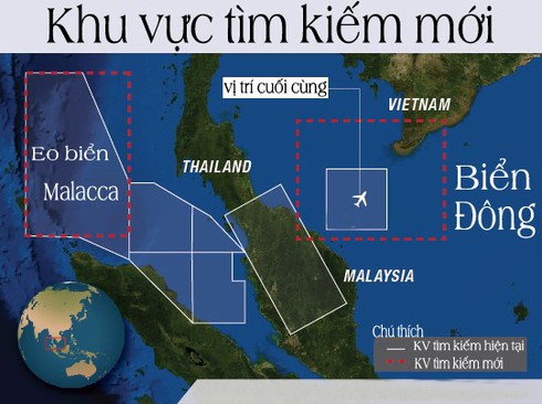 Tìm kiếm máy bay MH370: Dò được tín hiệu máy bay ở ở eo biển Malaysia - ảnh 13