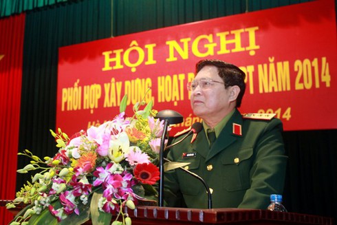Tổ chức Hội nghị xây dựng khu vực phòng thủ 2014 - ảnh 1