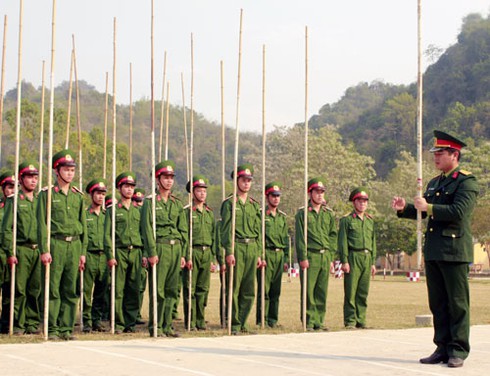 Hình ảnh bộ đội Sơn La luyện quân - ảnh 2