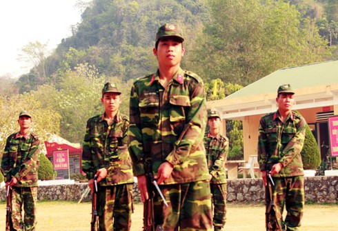 Hình ảnh bộ đội Sơn La luyện quân - ảnh 3