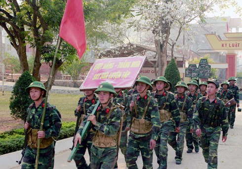 Hình ảnh bộ đội Sơn La luyện quân - ảnh 8