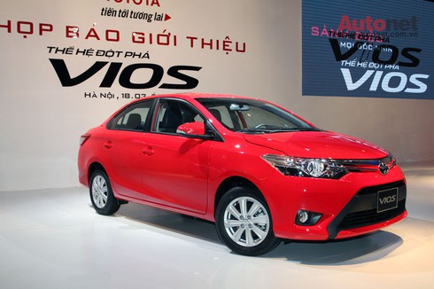 Đánh giá Toyota Vios 2014 Giá  KM nội ngoại thất an toàn