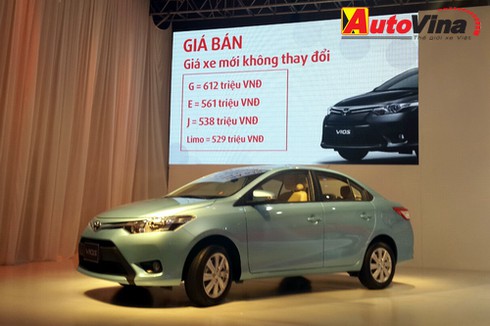 Giá bán Toyota Vios 2014 mới ra mắt tại Việt Nam - ảnh 4