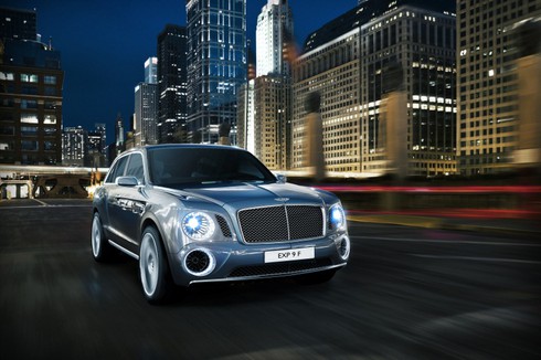 Chiếc xe SUV Bentley