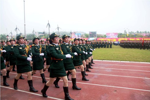 Diễu binh, diễu hành kỷ niệm 60 năm chiến thắng Điện Biên Phủ - ảnh 12