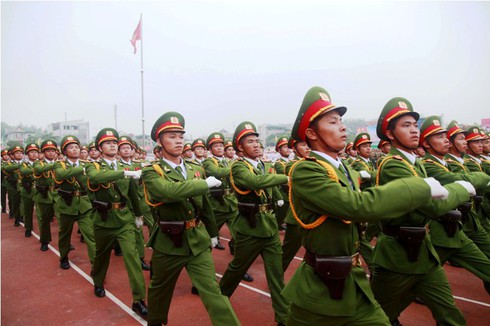 Diễu binh, diễu hành kỷ niệm 60 năm chiến thắng Điện Biên Phủ - ảnh 16