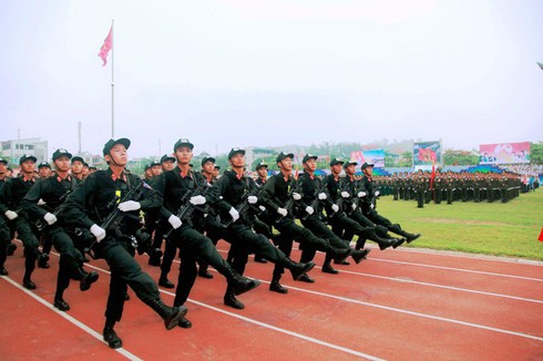 Diễu binh, diễu hành kỷ niệm 60 năm chiến thắng Điện Biên Phủ - ảnh 17